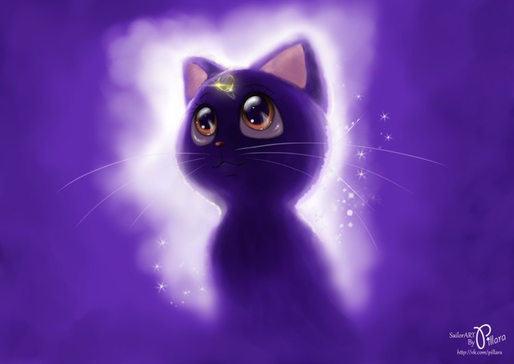 Фиолетовые коты