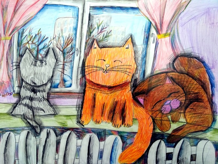 Fleur теплые коты