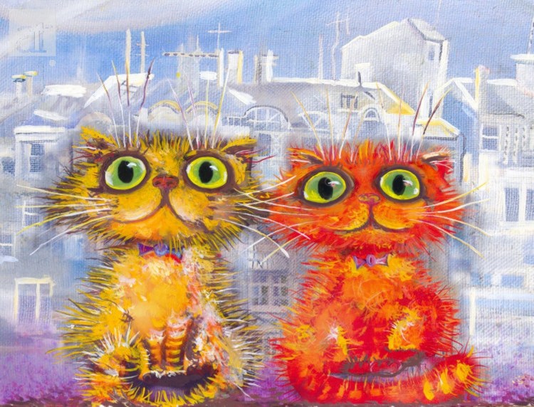 Уютные коты