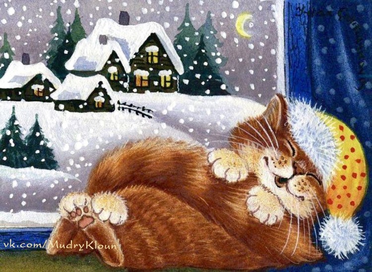 Кошачий мир корейской художницы limduey