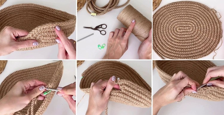 Лежанки для животных из джута