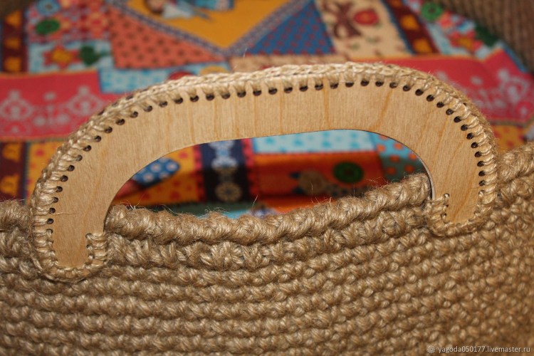 Лежанка из джута