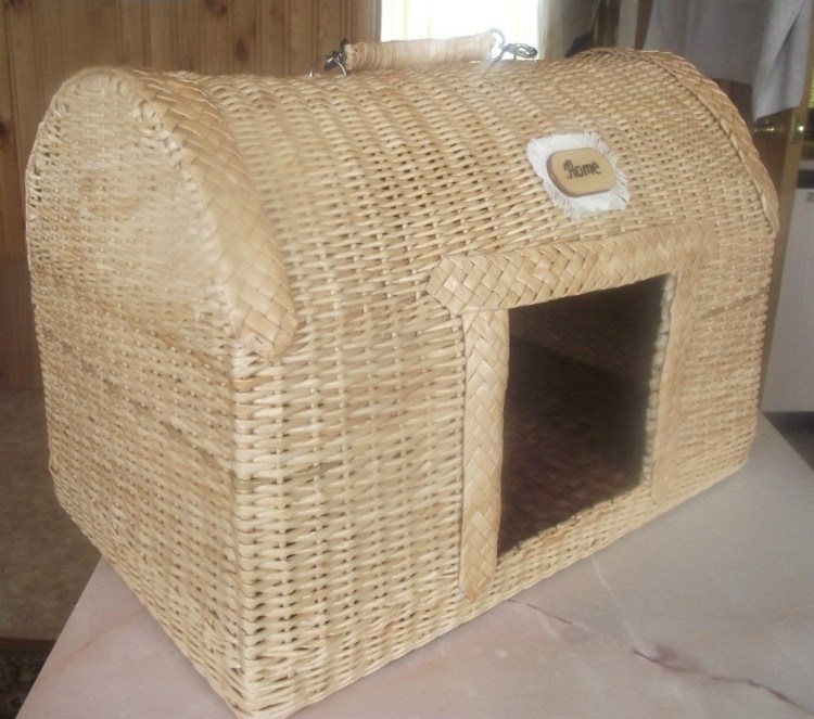 Лежанка из джута