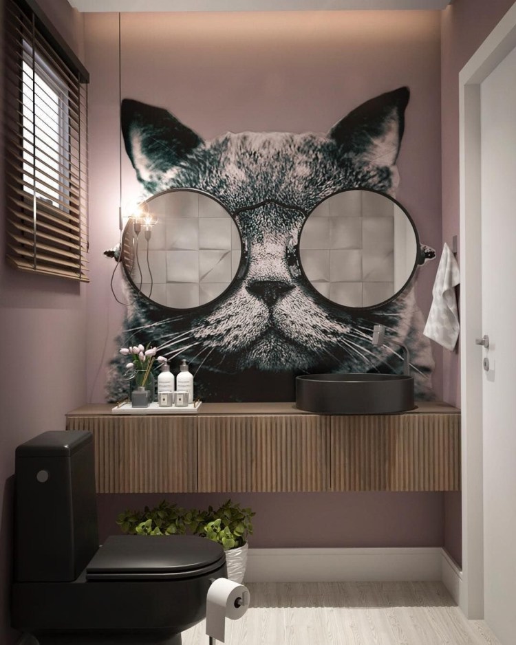 Кот и зеркало прикол