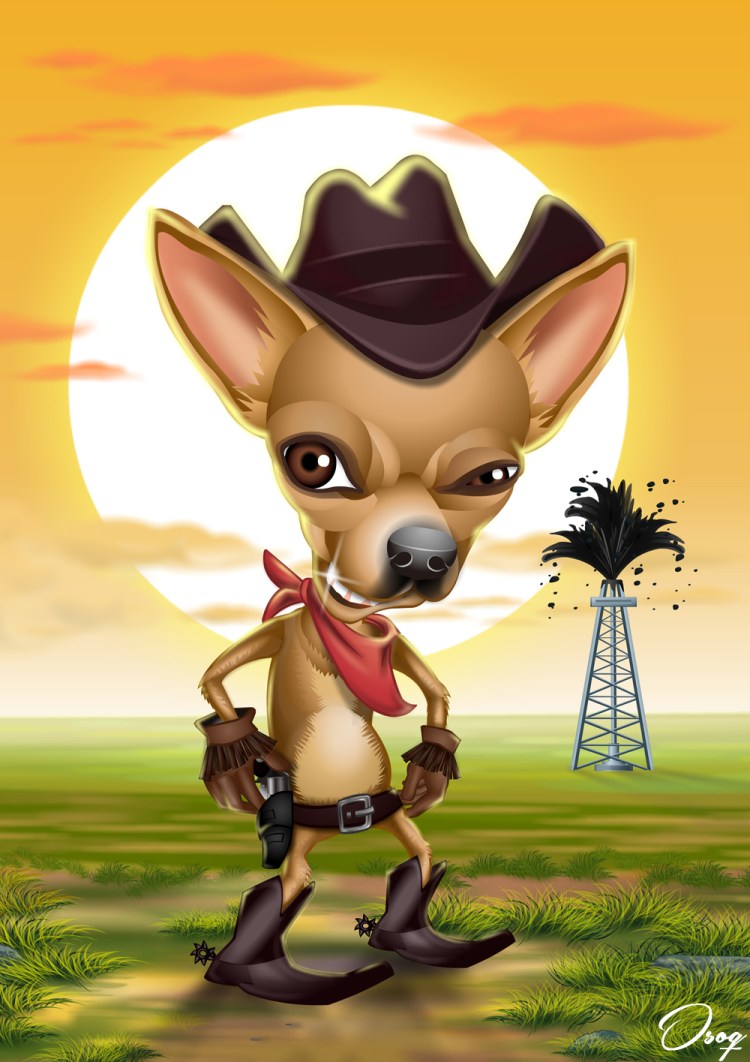 Regina777 иллюстратор чихуахуа