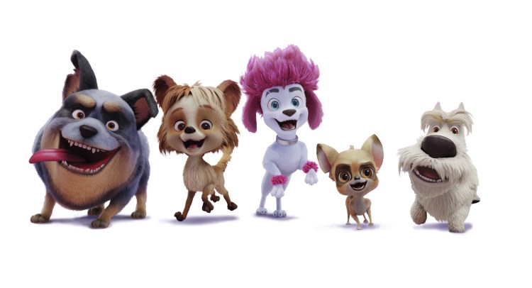 Маленькая собачка мультяшная