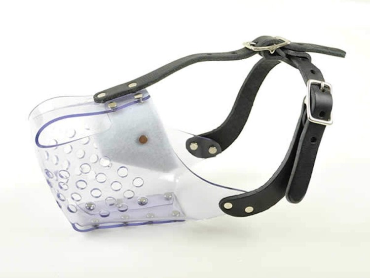 Большой намордник для собаки Железный