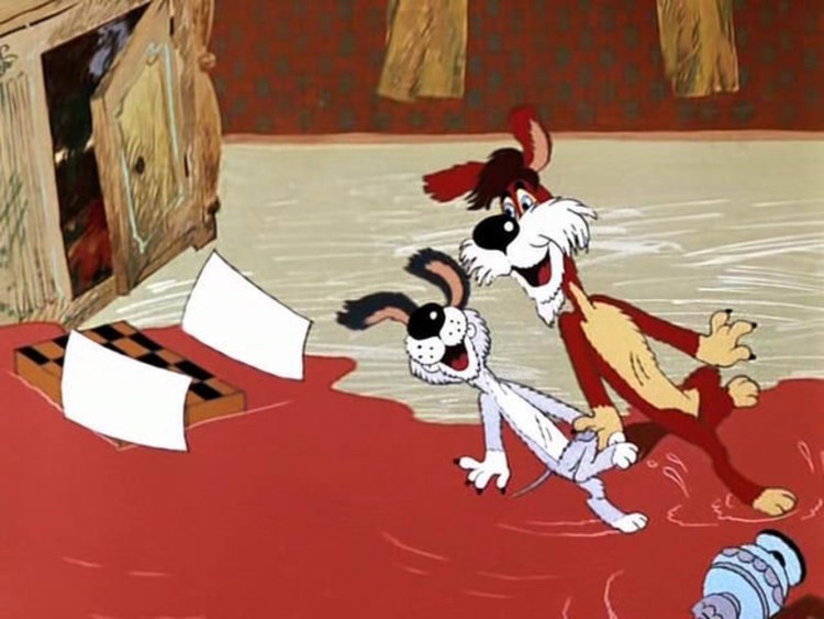 Две собаки басня Крылова