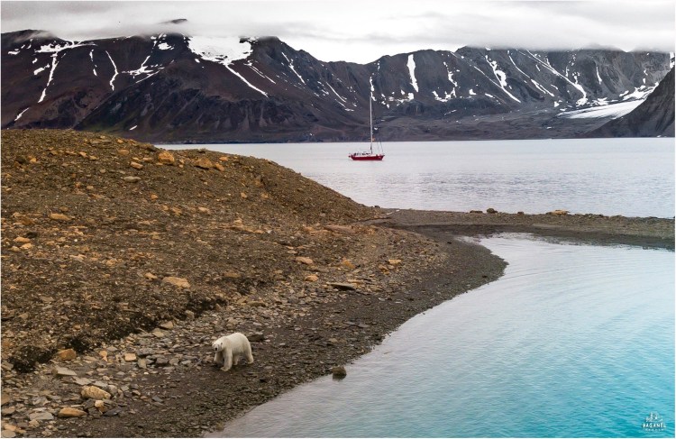Оплавленные скалы Шпицбергена