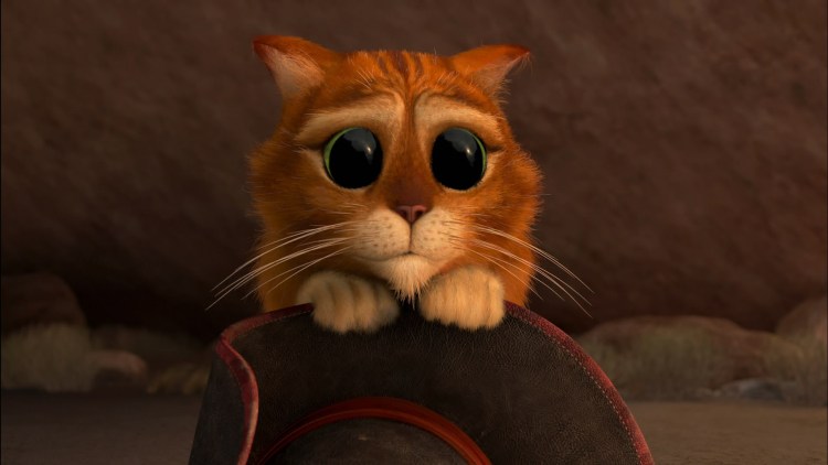 Шрек 2 кот в сапогах