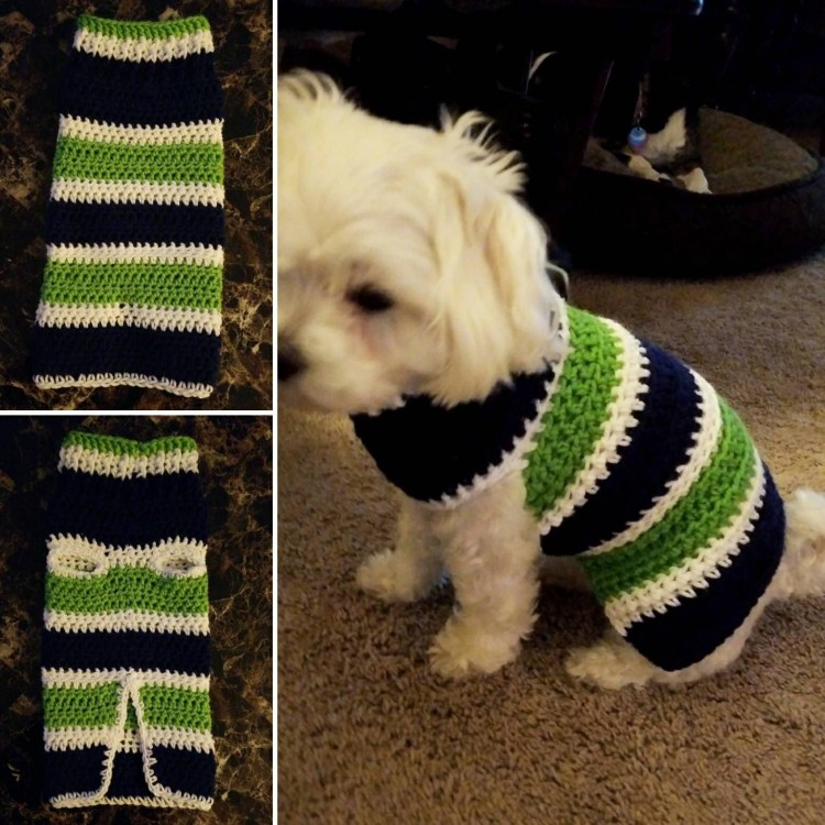 Вязаные вещи для собак