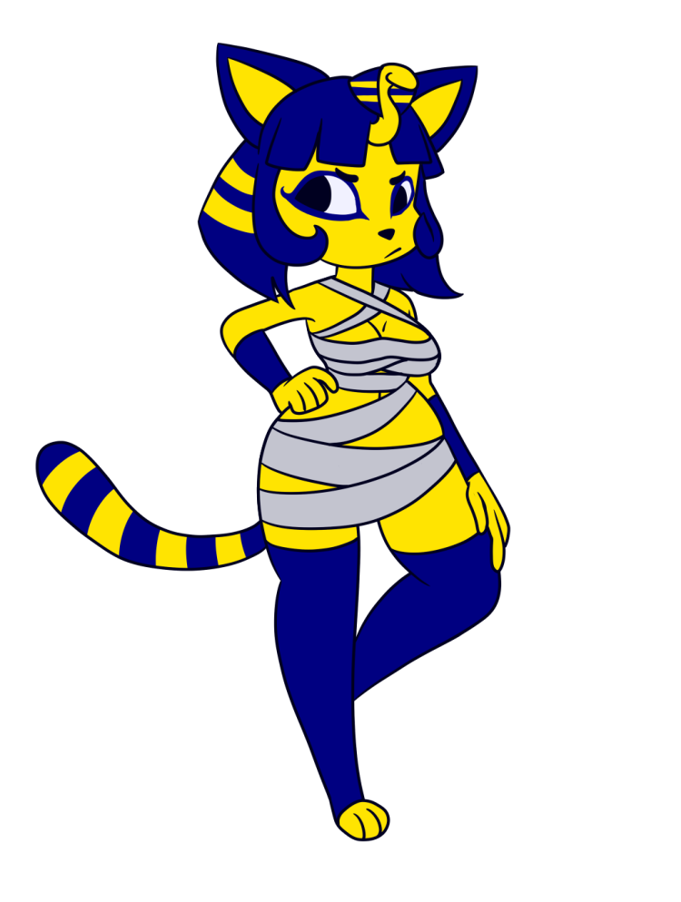 Черный кот с голубыми глазами