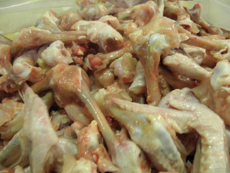 Трубчатая кость куриная