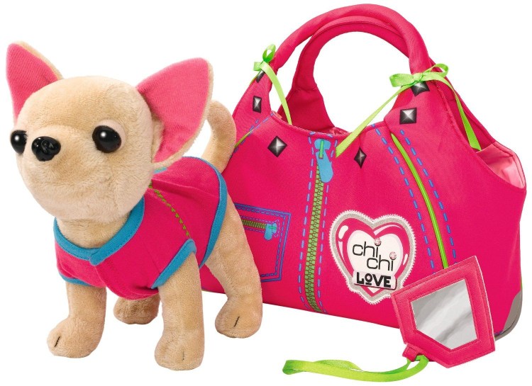 Модная девушка с собакой