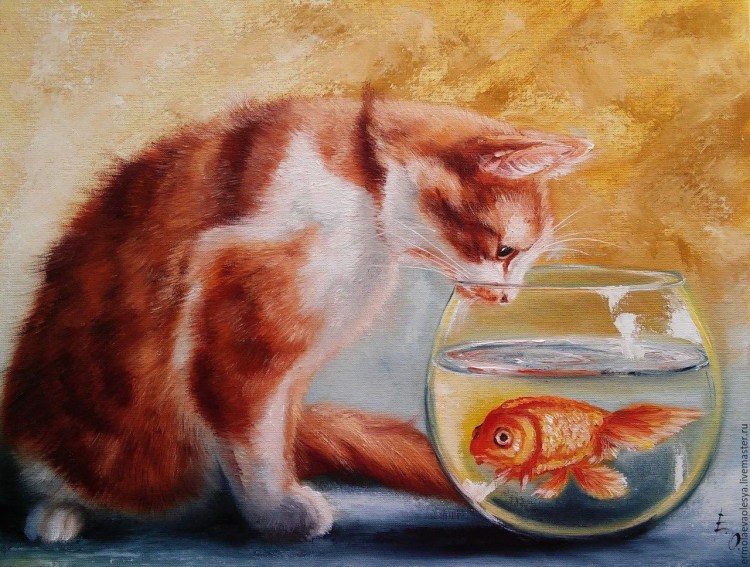 Тигровый макрелевый табби рыжий