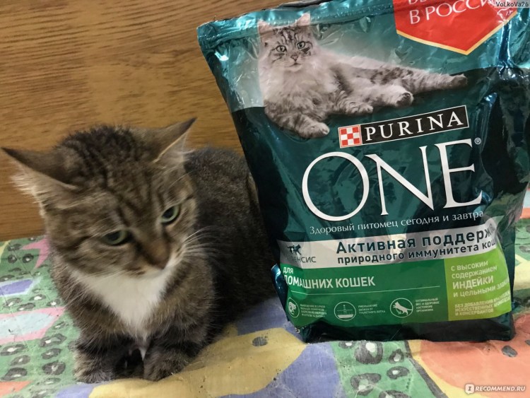 Кошачий корм Пурина Ван для стерилизованных кошек