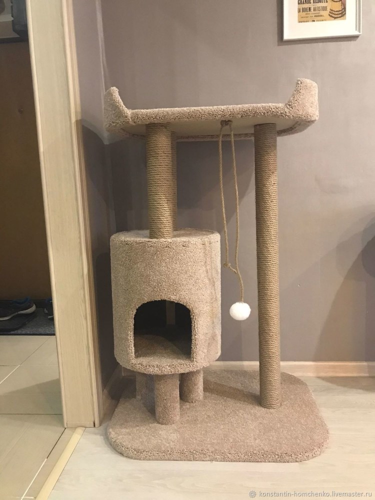 Кисмит д-6 домик-когтеточка