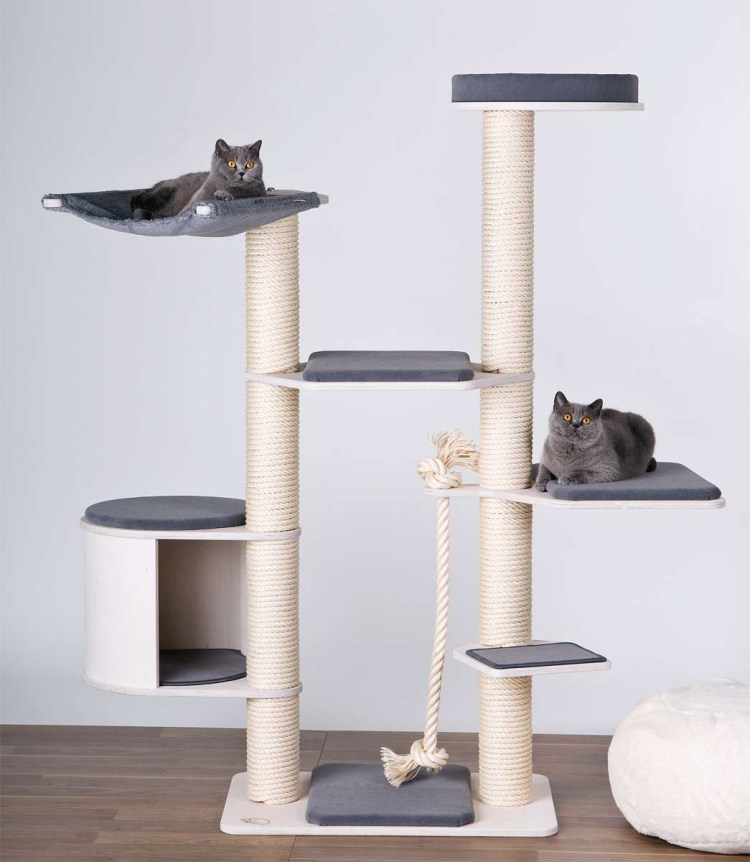 Игровой комплекс ct17 для кошек, 650*570*1240мм