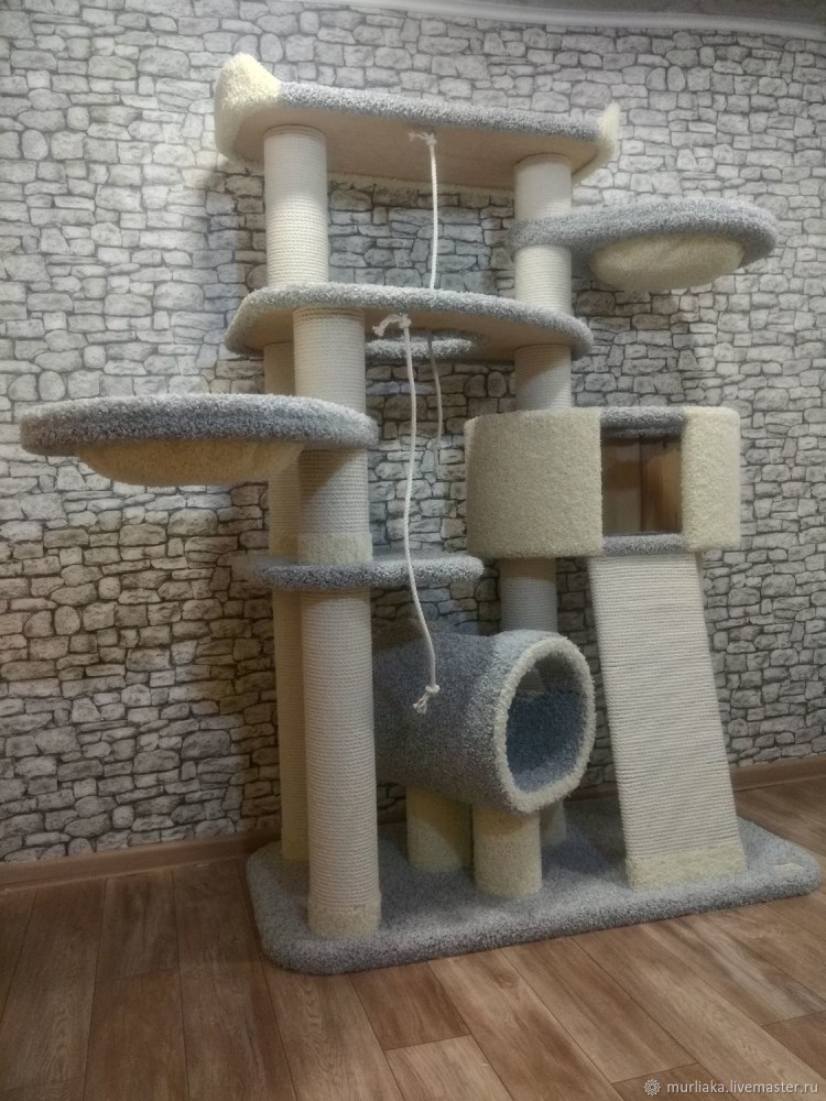 Игровой комплекс мастерская царапки для кошек