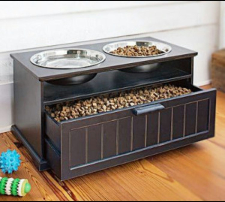 Поение собак в питомнике