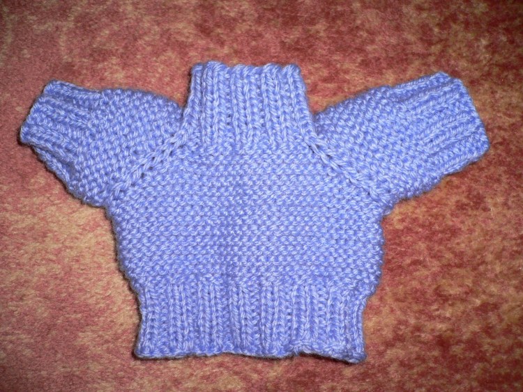 Схема вязания для собак мелких пород спицами