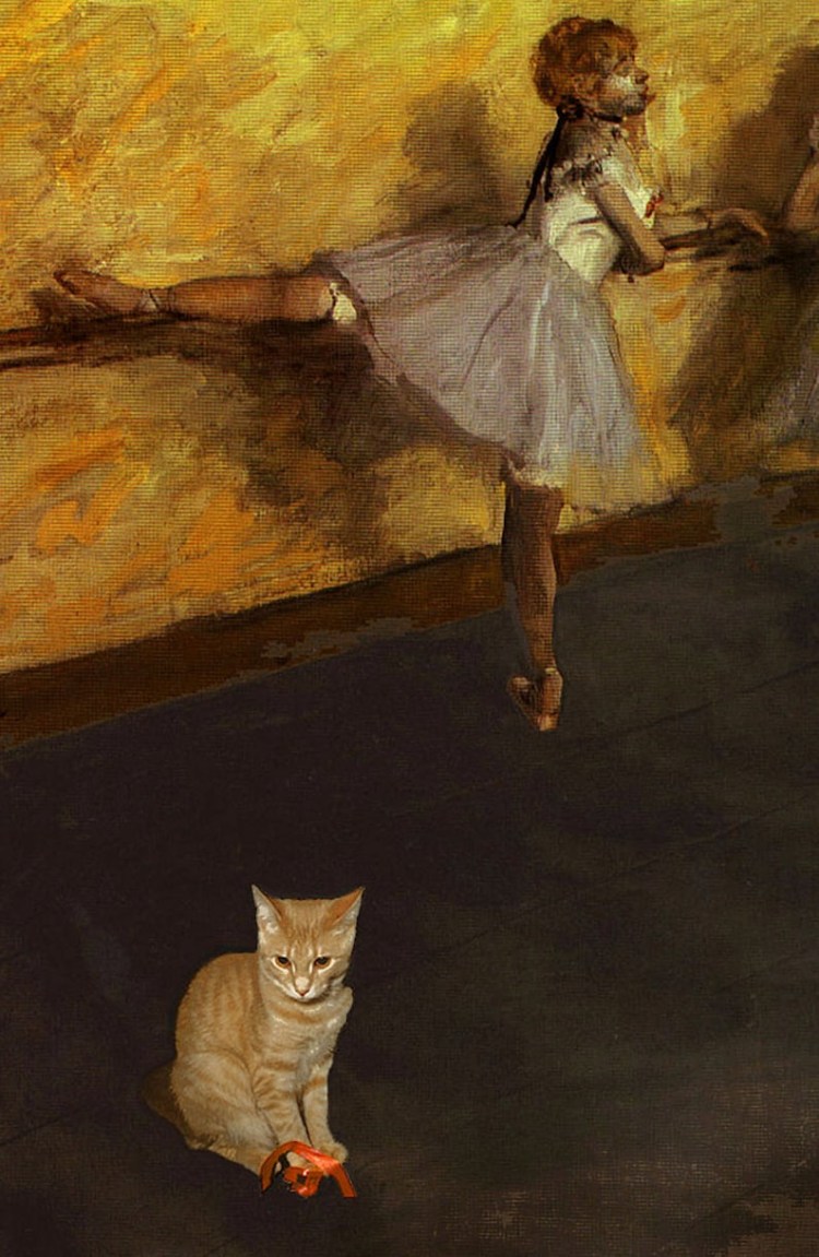 Дега оранжевые картины