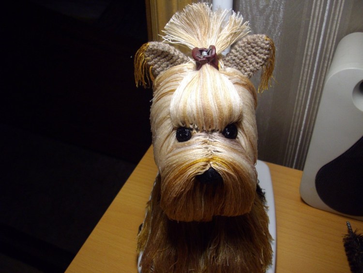 Амигуруми Йоркширский терьер