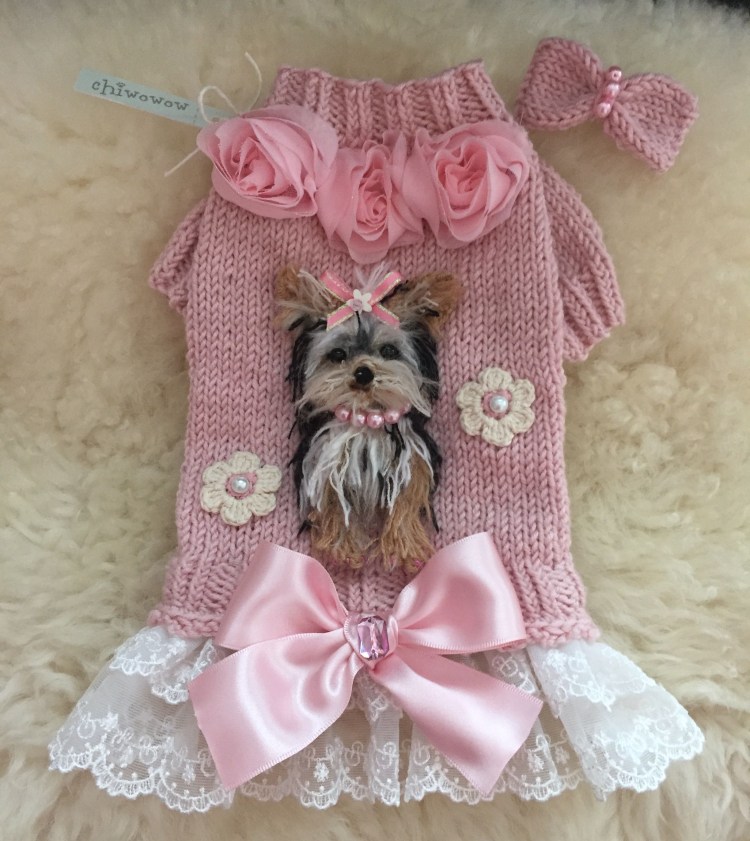 Одежда для йоркширского терьера девочки