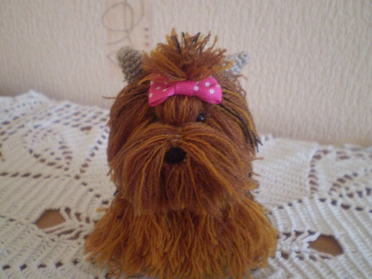 Йоркширский терьер крючком