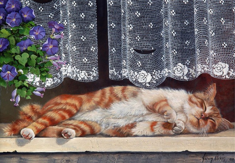 Турецкая художница fusun Urkun