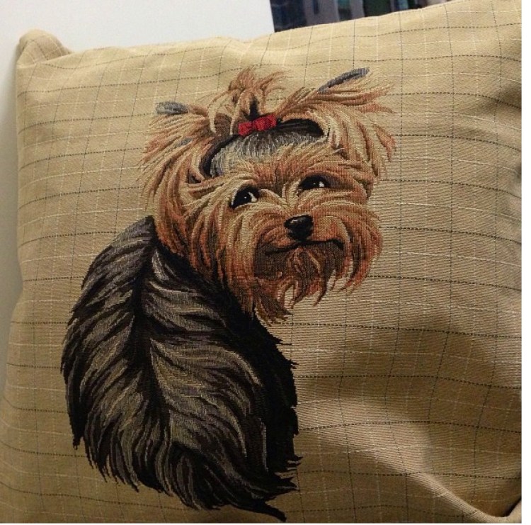 Скетч Йоркширский терьер