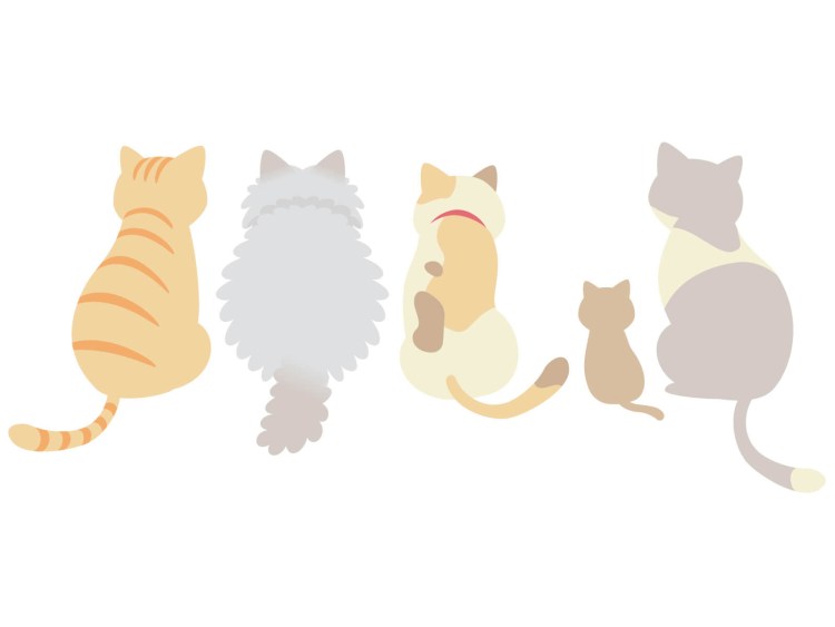 Рисунки животных в скандинавском стиле клипарт