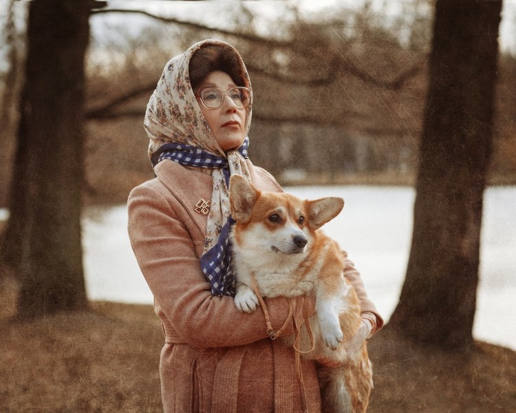 Старики у камина в живописи