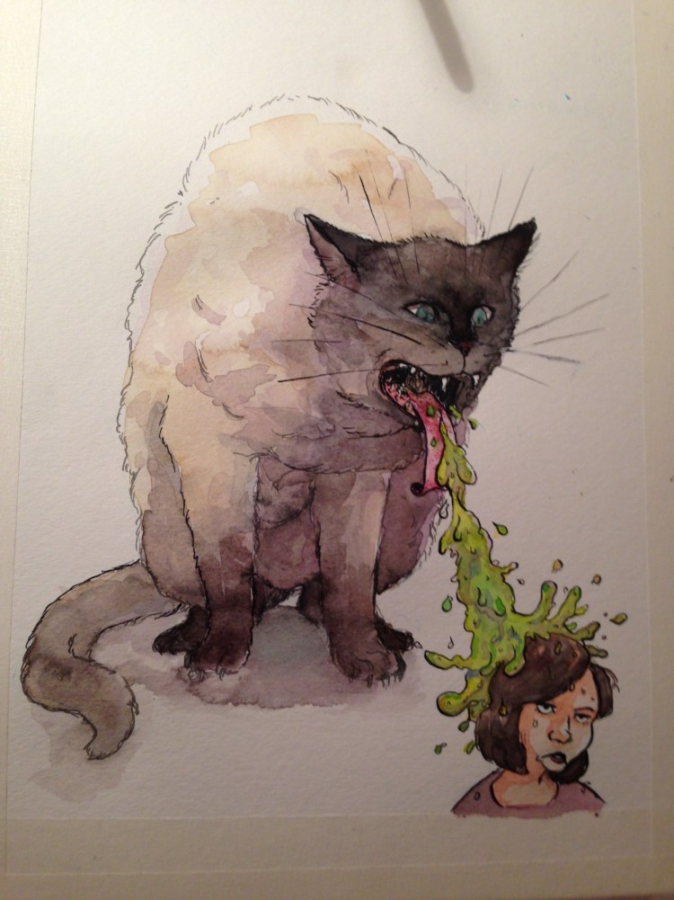 Рвота у кошки