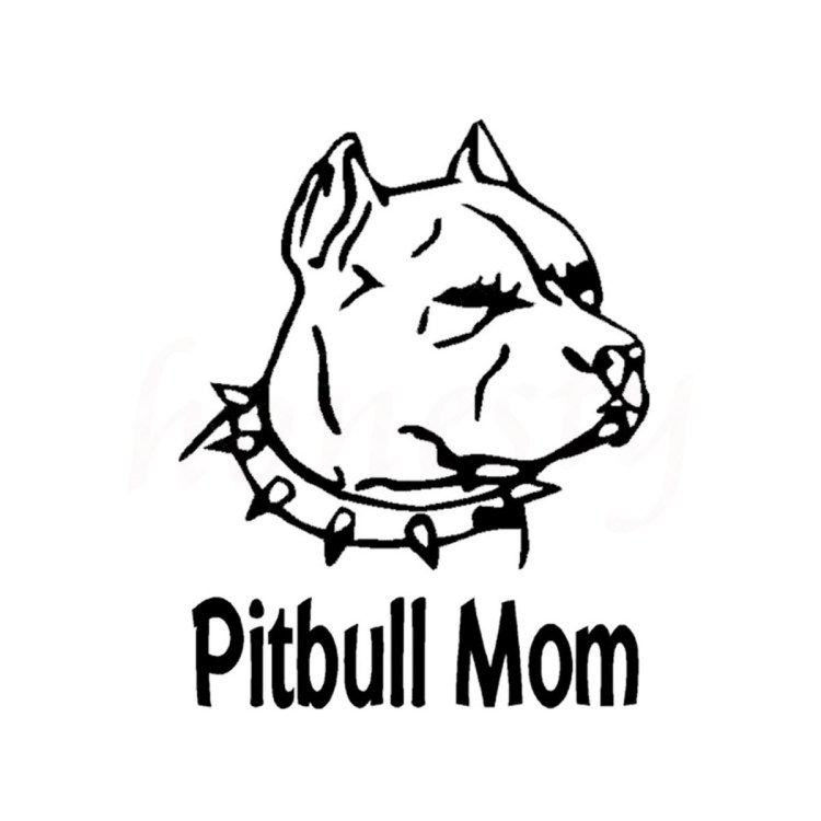 Надпись питбуль