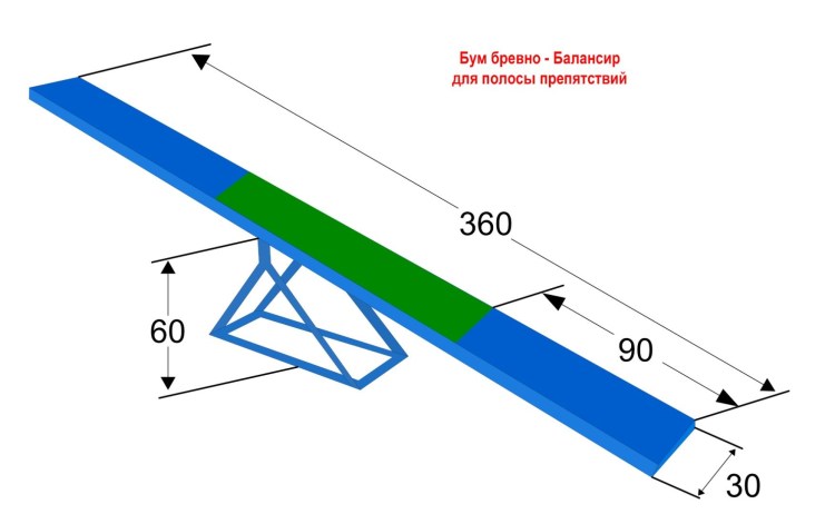 Качели балансир для собак СП 007