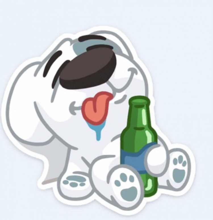 Стикеры ВК Спотти