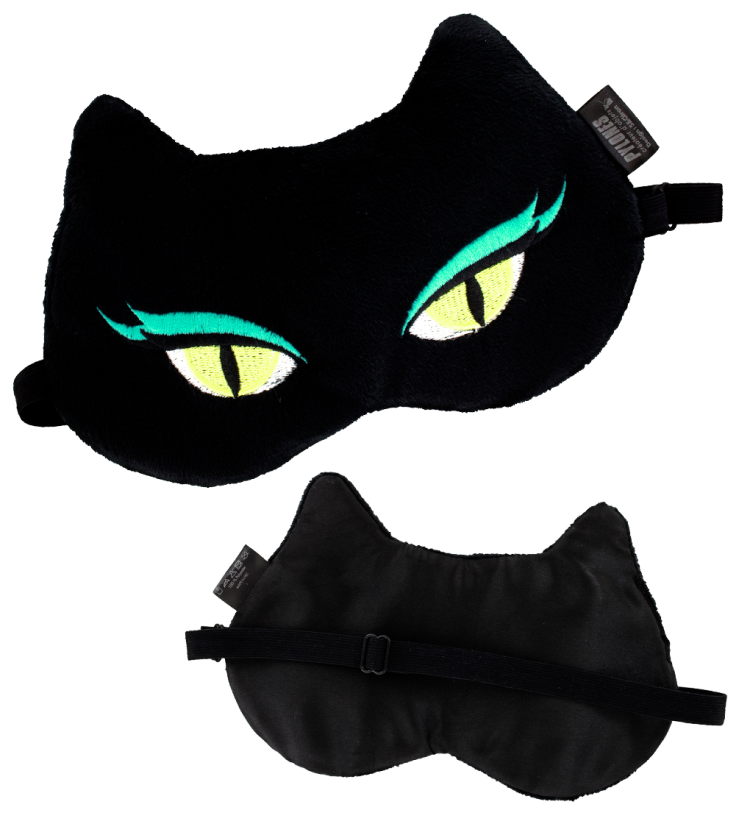 Маска кошки с глазами