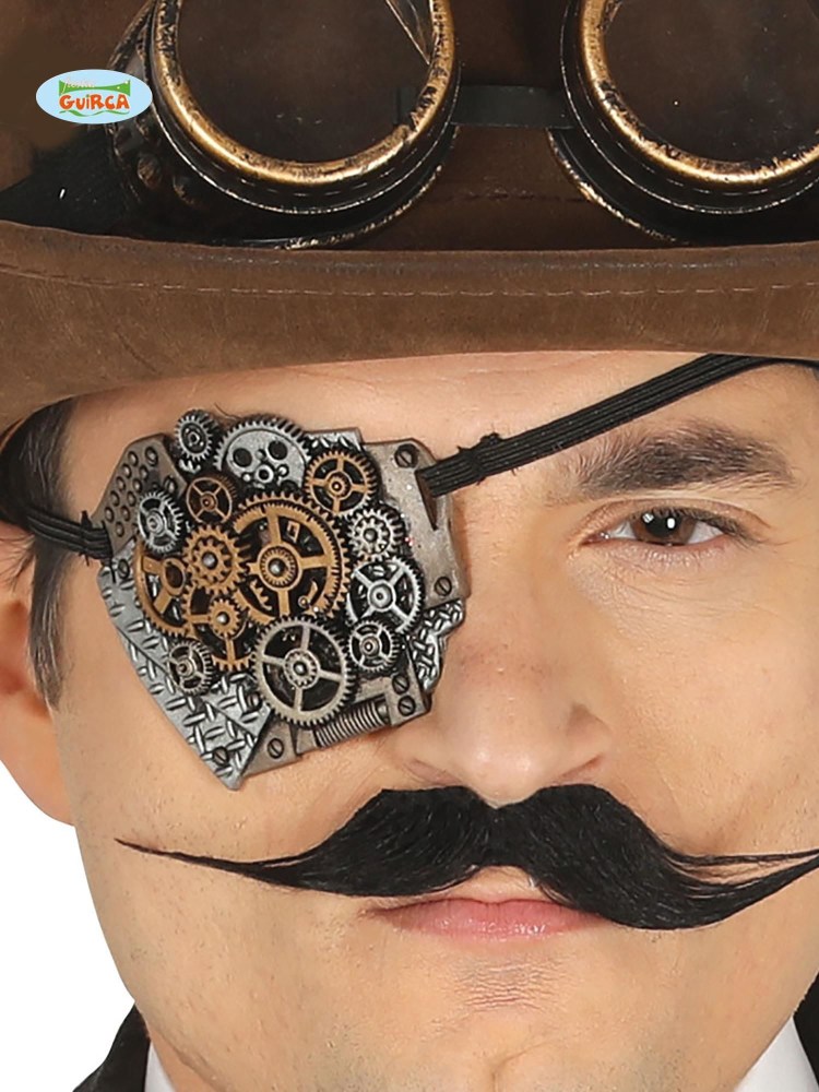 Стимпанк повязка на глаз