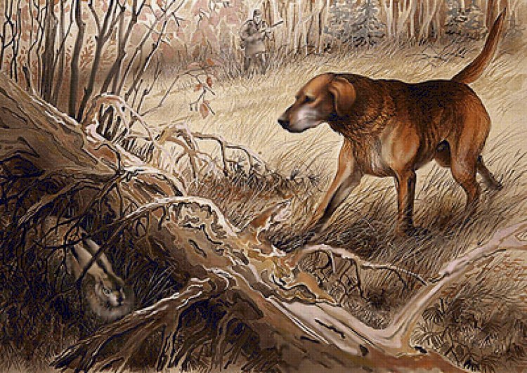 Картины с русскими гончими