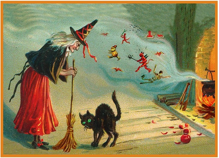 Кошки и ведьмы средневековья