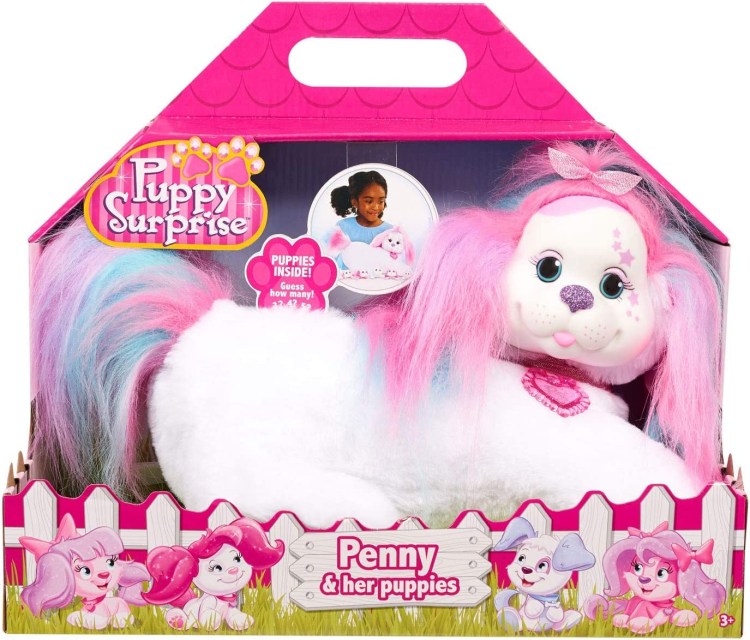 Мягкая игрушка собачка Кэнди и ее щенки