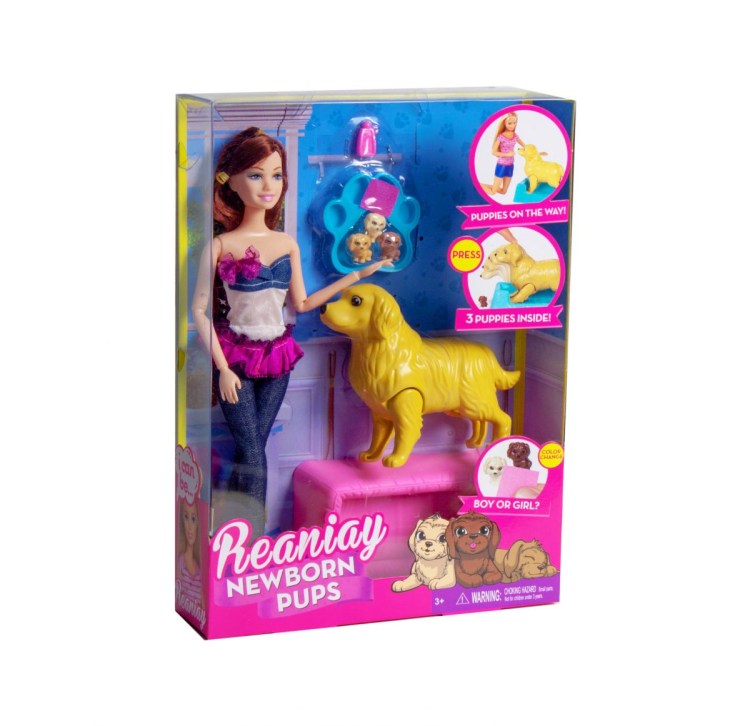 Игрушка которая рожает щенят