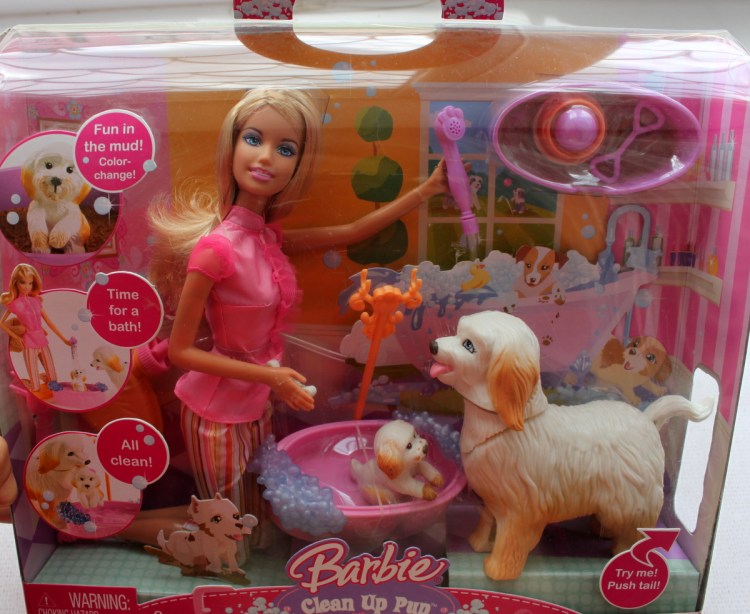 Набор Барби с щенками