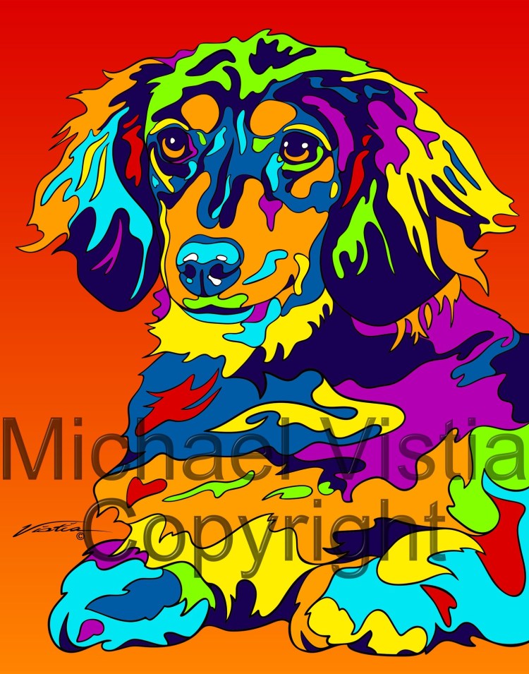 Разноцветные Пудели