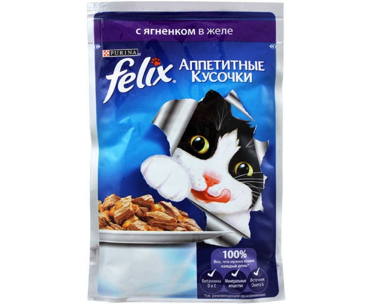 Корм для кошек Kitekat кролик в желе, 85 г