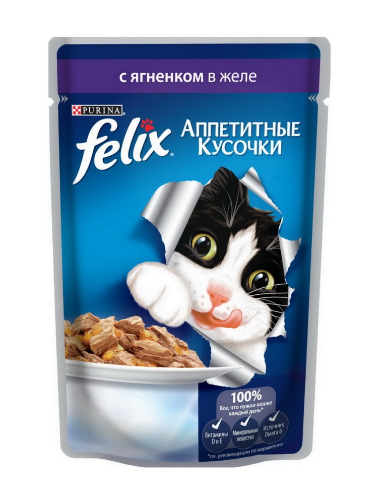 Феликс Пурина 85г влажный корм для кошек