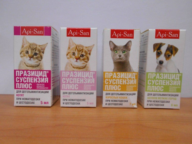 Празицид сусп плюс д/кошек 7 мл