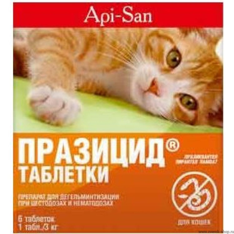 Празицид 6таб. Кош.