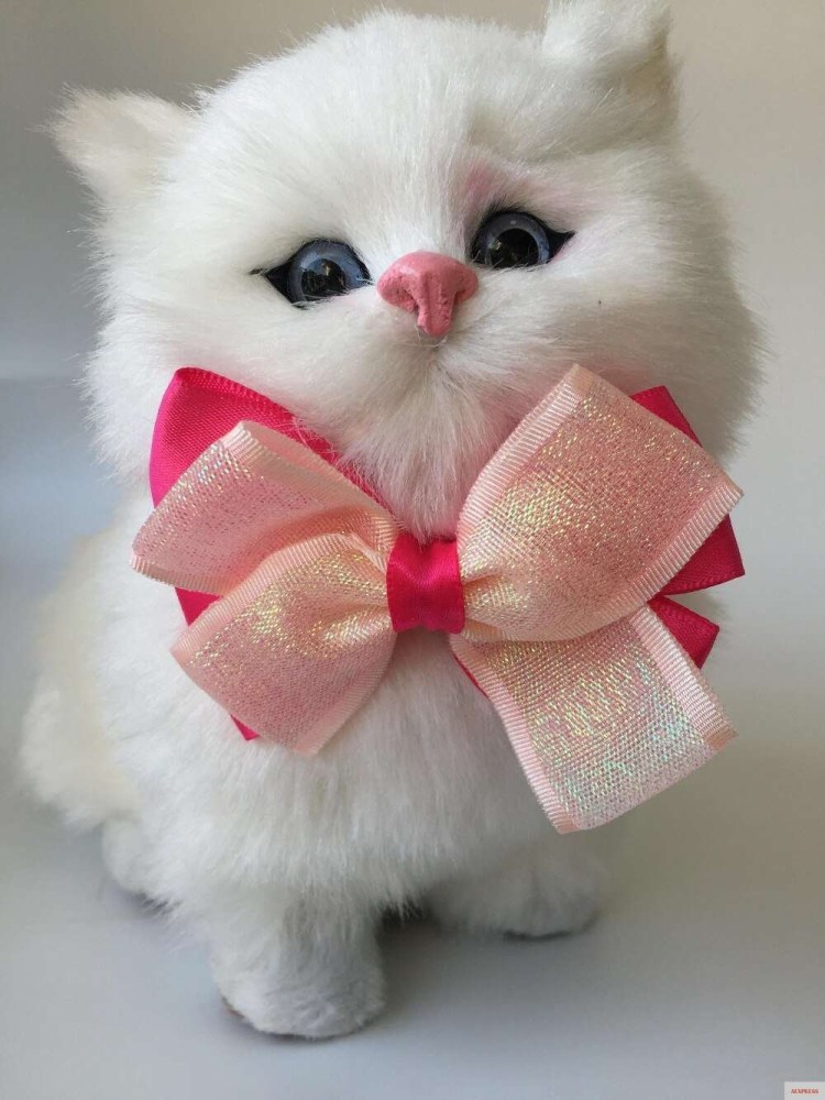 Кошечка с бантиком